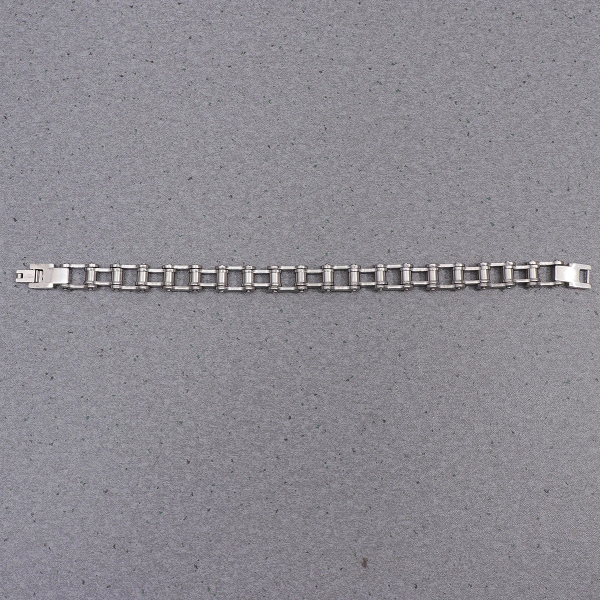 

Stainless Steel Bicycle Chain Bracelet for Men Women Durable Biker Link Jewelry -Over Clasp Long Lasting No Tarnish