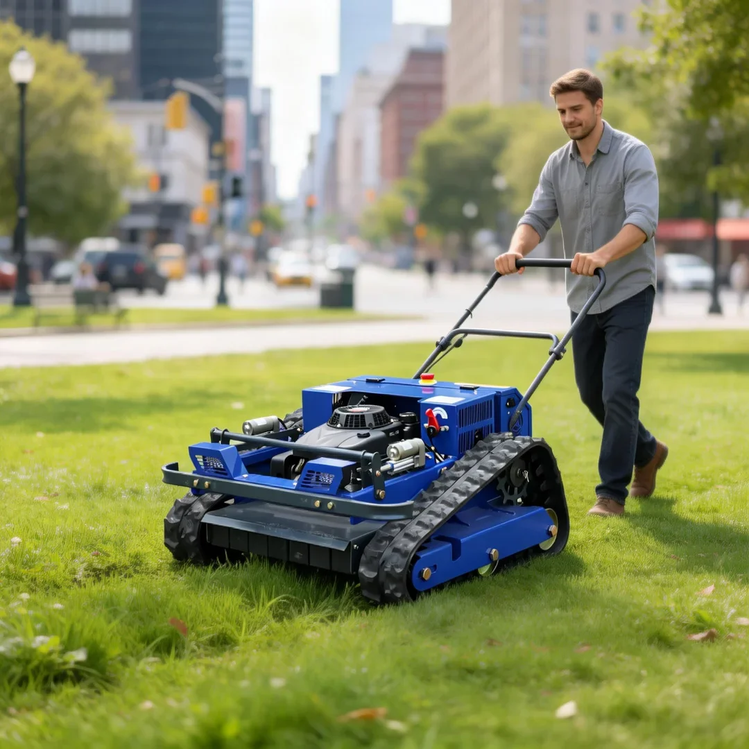 

Customized Remote Control Lawn Mower - 550mm Cutting Width Factory Direct Zero Turn Cost-saving Equipment