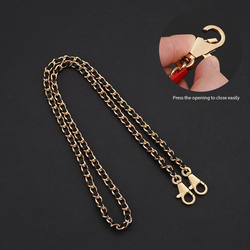 Xiaoxiangfeng bag chain replacement crossbody bag shoulder strap leather metal small bag chain accessories