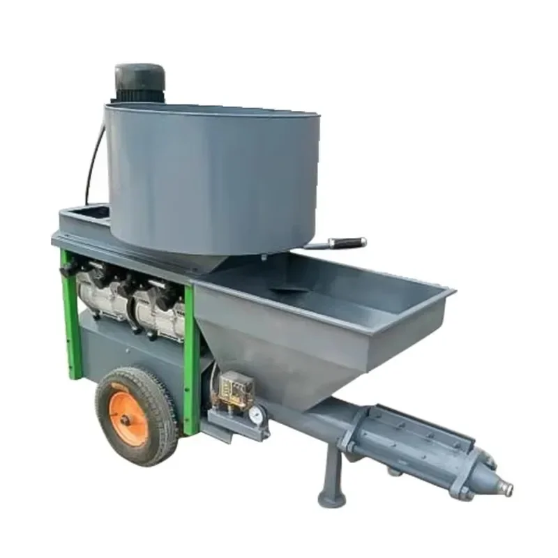 Hot Sale Concrete Mortar Spray Spraying Plastering Machine Shotcrete Machine for Sale Advanced Technology Gypsum