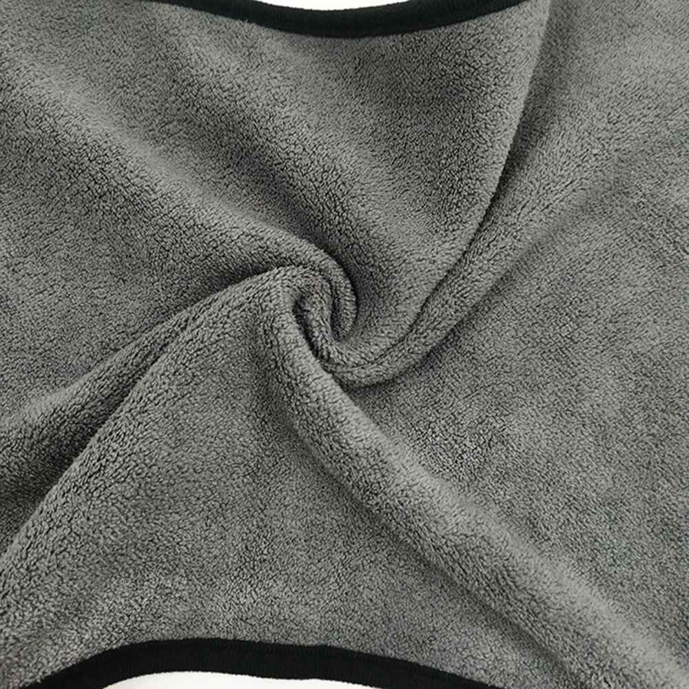 Microfiber Cleaning Towel Car Cleaning Cloths Car Drying Cloth Double-Sided Soft Vehicle Care Cloth Reusable Cleaning Cloth ﻿