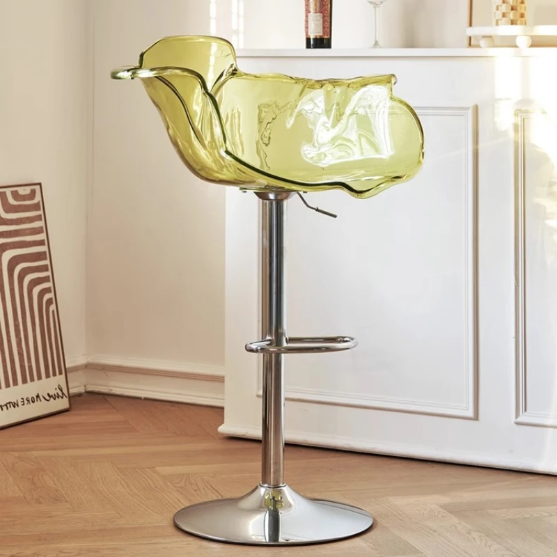 Tabourets bancarios, silla de Bar, taburete de ratán Para eventos, Silla de Bar de madera de plástico, Sillas ergonómicas de oficina Para Barra Alta, muebles