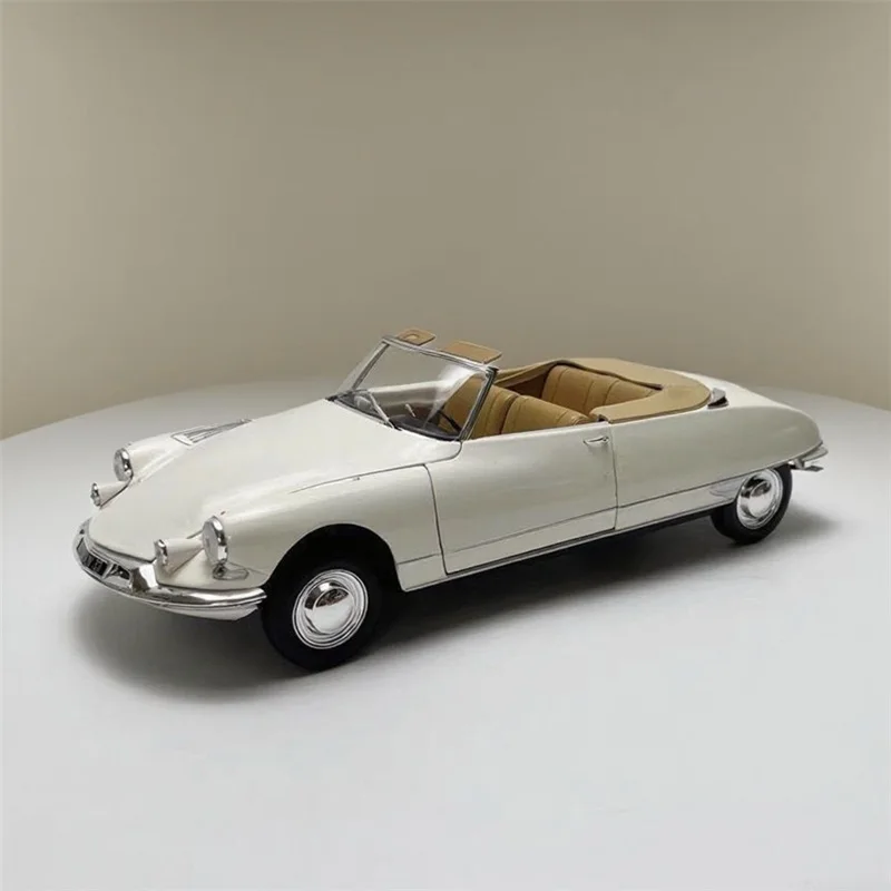 

1/18 Citroen ds DS19 Cabriolet Alloy Roadster Car Model Diecast Metal Classic Vehicles Car Model Simulation Collection Kids Gift