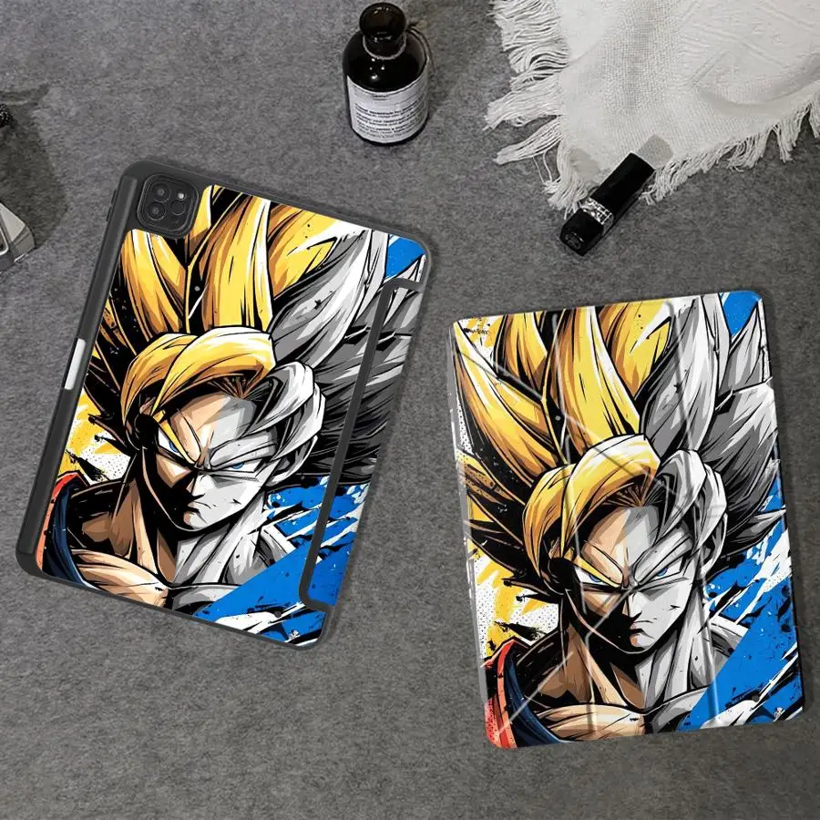 

Holder Cover Tablet Case For iPad Pro 11th 10th 9th 8th 7th 12.9inch Air 4 5 M3 M2 1 2 M4 11inch Pro 2025 Mini 6 7 Goku Super