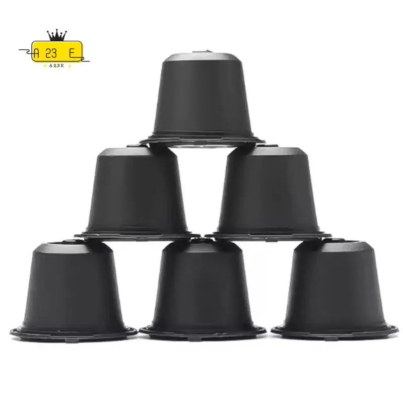 A23E-6PCS Refillable Reusable For Nespresso Coffee Capsule Reutilisable Nespresso Pods