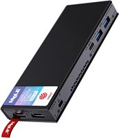 MeLE PCG02 Pro Fanless MINI PC Stick N100 8G 256G Mini Computer Dual HDMI,4266MHz LPDDR4,WiFi5 Gigabit Ethernet,USB Type-C PD3.0