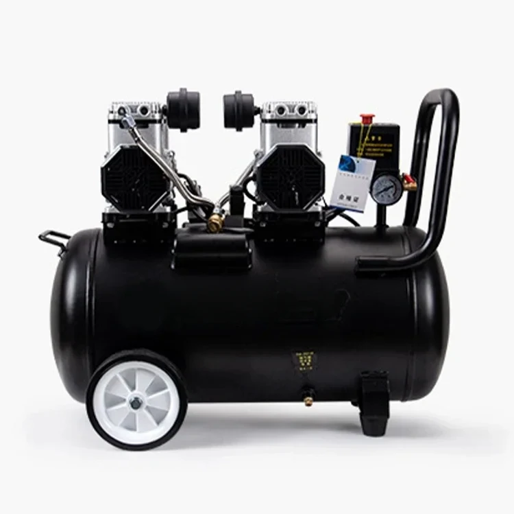 New Model Air Compreessor 980*2-50L Powerful Motor With Fast ga s den tal Quiet Air Compressor