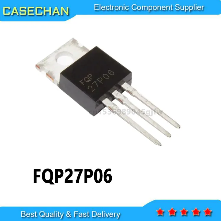 S/LOT 27P06 TO-220 FQP27P06