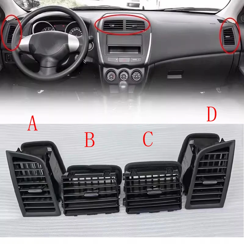 

Car accessories air conditioner outlet For Mitsubishi ASX 2010- 2018 Lancer EX air conditioning vents