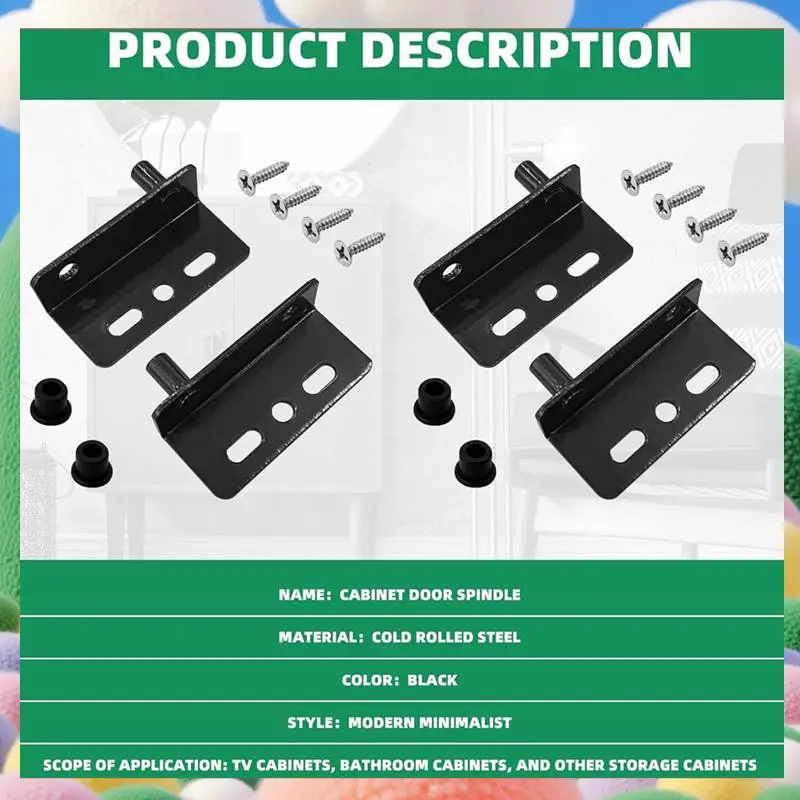 

Pivot Hinges With Bushing Concealed Shaft Cabinet Door Pivot Hinge Heavy Duty Hinges For Wood Doors, Drawers-AS97