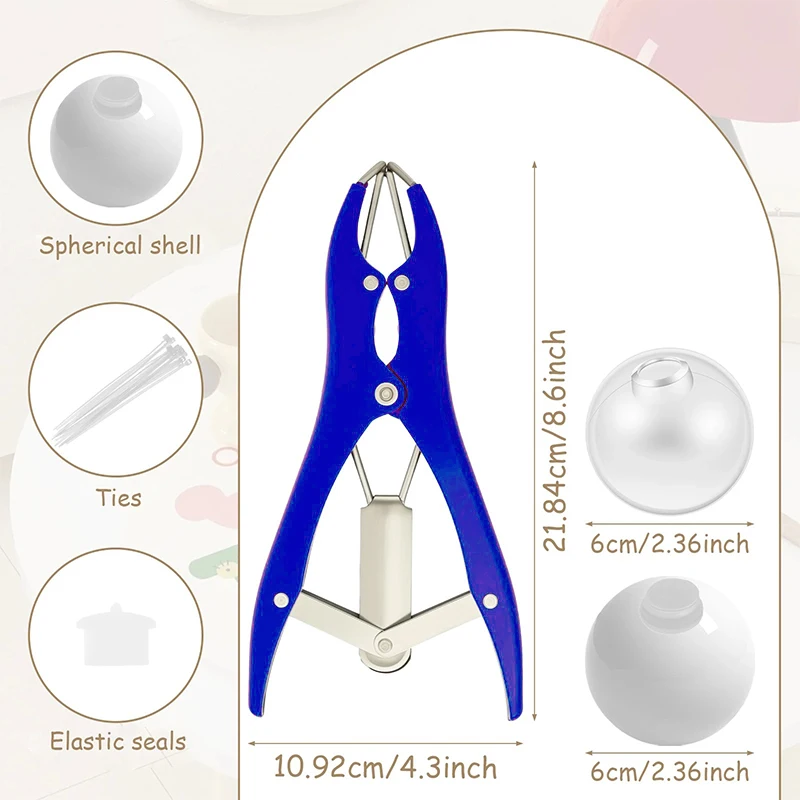 10/15/20Pcs Squishy DIY Stress Ball Kit Make Your Own Stress Toy Blank Pressure Ball Skin DIY Kit with Expander Tool Squishy Toy