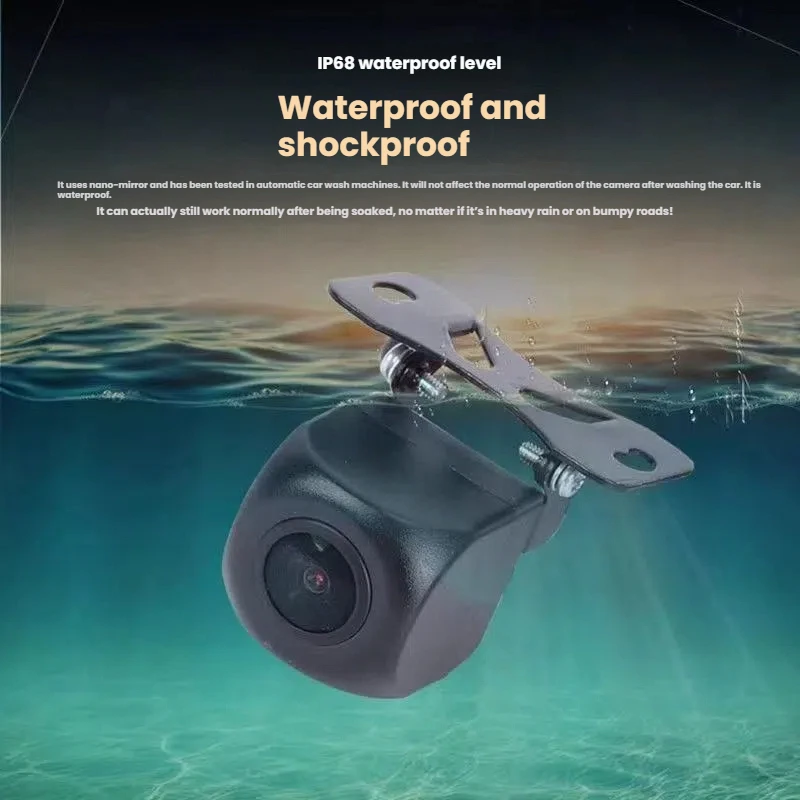 Car IR Rear Camera 720P HD Rearview Monitor Back Reverse Camera 170 Degree Angle Night Vision Parking Assistance Camera