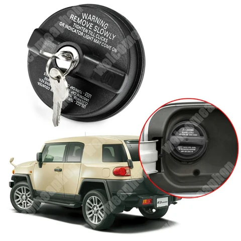 Крышка топливного бака из АБС-пластика с защитой от протечек для Toyota FJ Cruiser 2007-2014