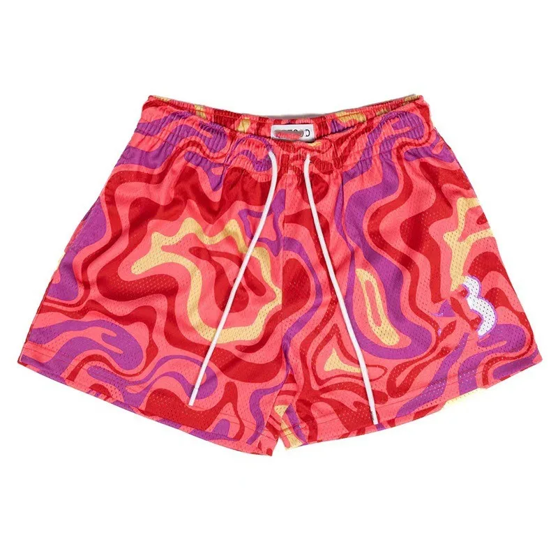 

Men's sports shorts for casual beach quick drying breathable and loose riding mountain climbing outdoor men's basketball shorts