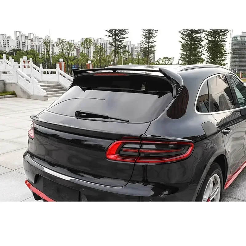 Tail Fin for Porsche Macan Spoiler 2014 to 2023 Carbon Surface Rear Wing Accessories Transform the Style