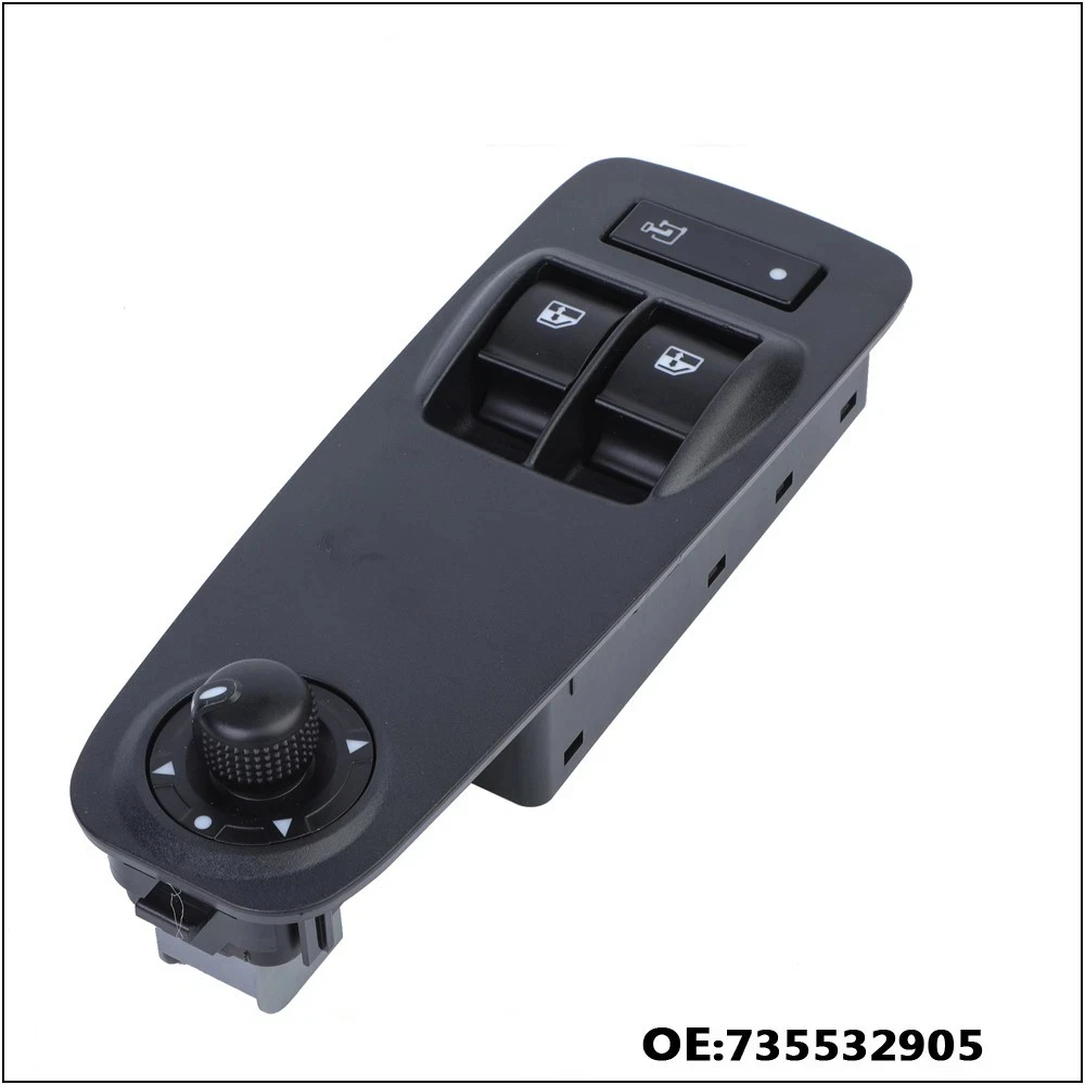 

Door Mirror Window Switch Window Master Switch Button Glass For Fiat For Ducato 2011 For Boxer 2011 For Relay 2011 735532905