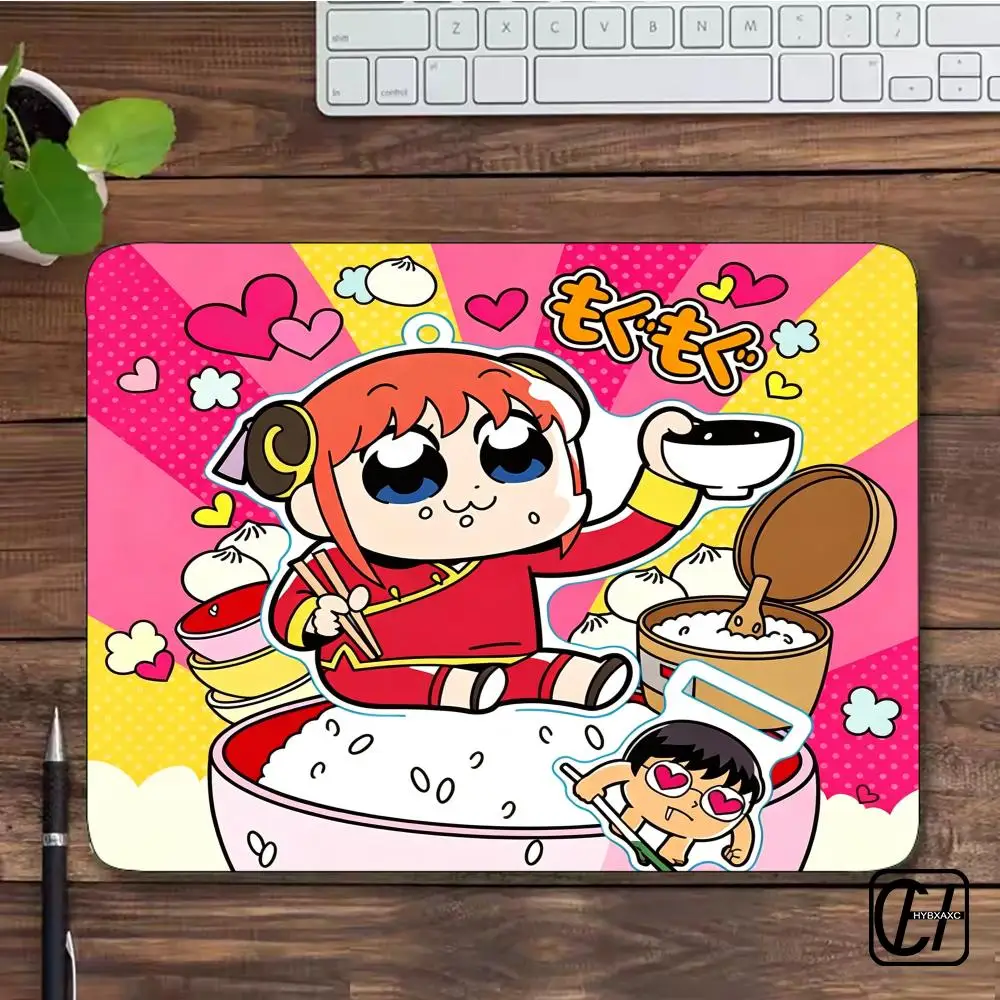 Anime Funny G-Gintama Mouse Pad For Small Size Gaming Mouse Pad Gamer Company Keyboard Mouse Mat Carpet Computer Desk Mat HYBXXC
