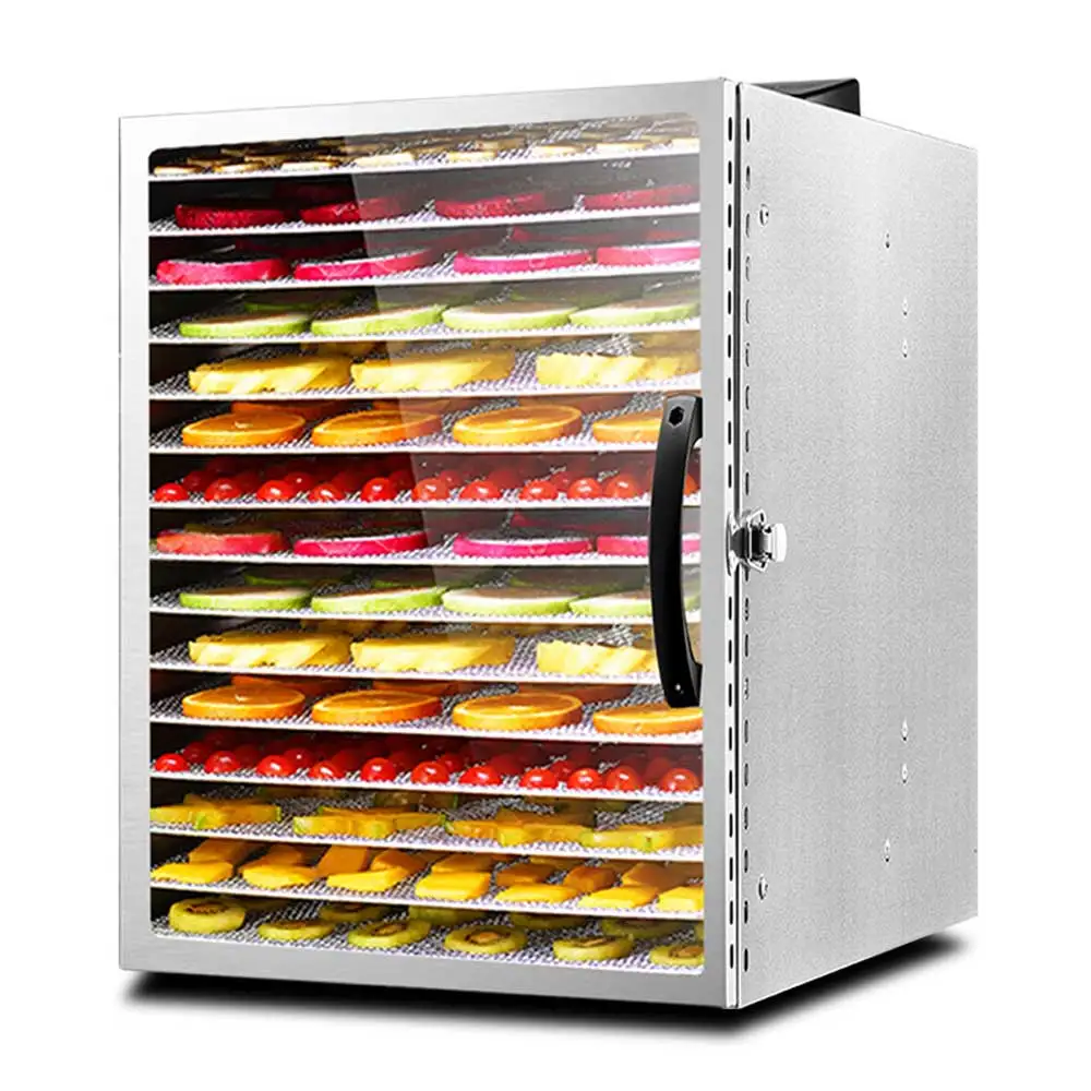 Commercial 16 Layers Vegatable Dehydrator Frutas Deshidratadas Food Dryer Stainless Steel Deshidratador