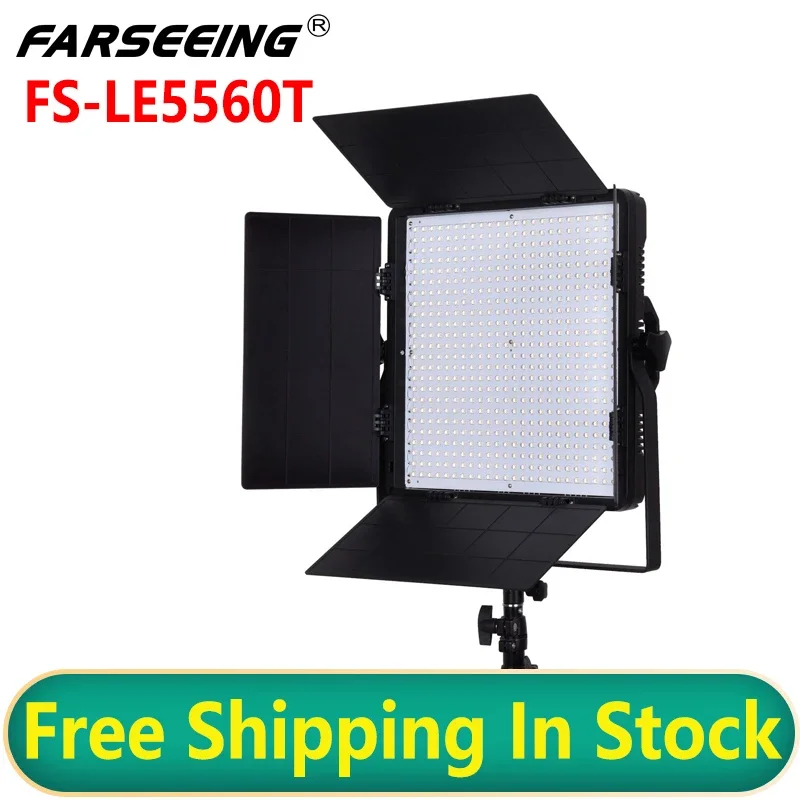 

FARSEEING FS-LE5560T LED Light 120W 6800LUX 5600K LED Camera Video Photo Light