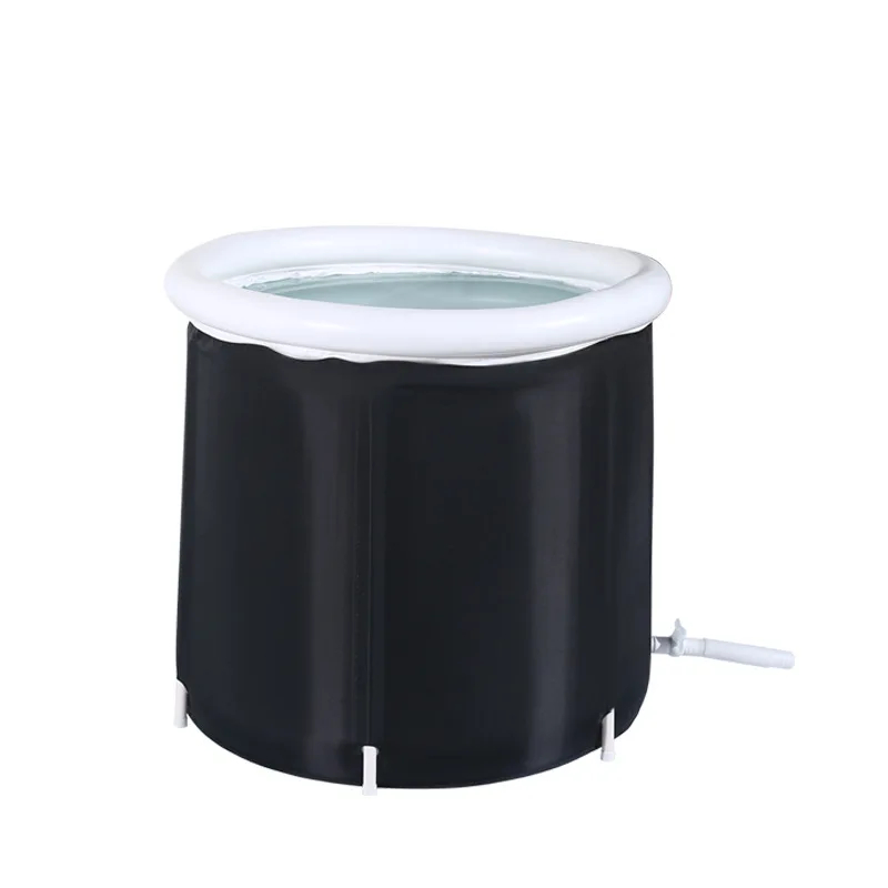 

Cross-border foldable dual-purpose bath tub spot household adult inflatable bathtub athlete portable bath tub