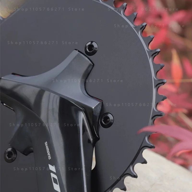 Full Closed Single Chainring Positive Negative Tooth forR8000