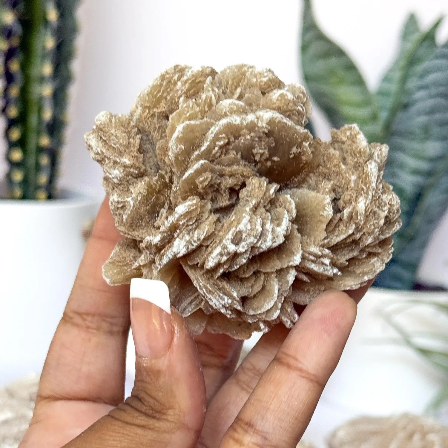 Desert Rose Selenite Stone - Desert Rose Stone - Natural Selenite Stone - Desert Stone Charm
