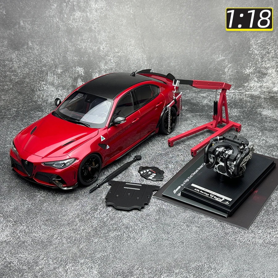 MOTORHELIX 1/18 Alfa Romeo Giulia GTAm GTA Sports car metal car