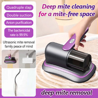 Household Mattress Mite removal device Vacuum Cleaner Ultraviolet Sterilization Machine Home Portable Handheld Wireless Mite