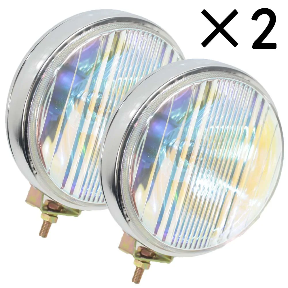 POWERFUL 55W FRONT BULL NUDGE BAR & SPOT SMD H3 LIGHTS 12V DAY LAMP CAR SUV 2PCS