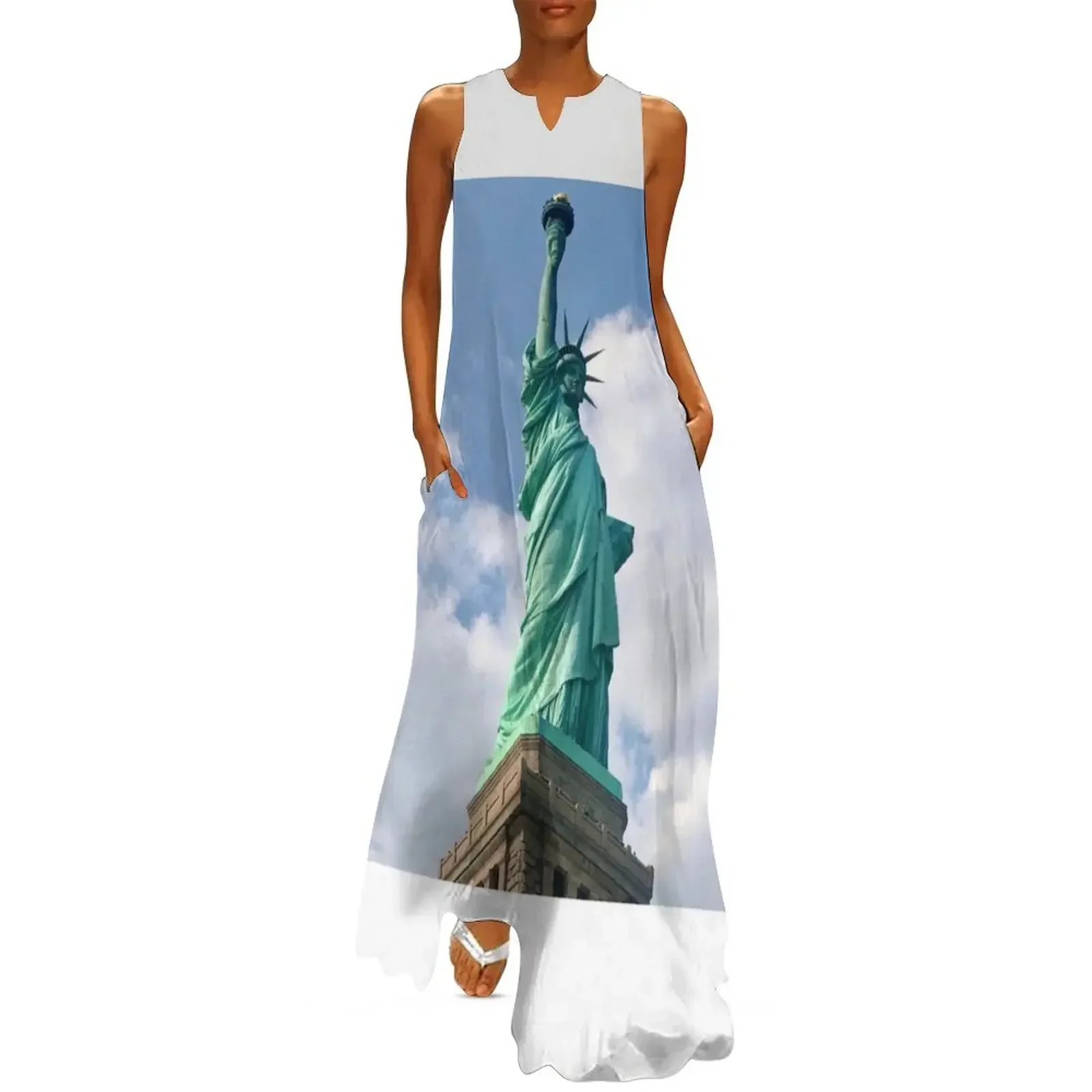 

Lady Liberty Long Dress dress women elegant luxury women's evening dress 2025 prom chic and elegant evening