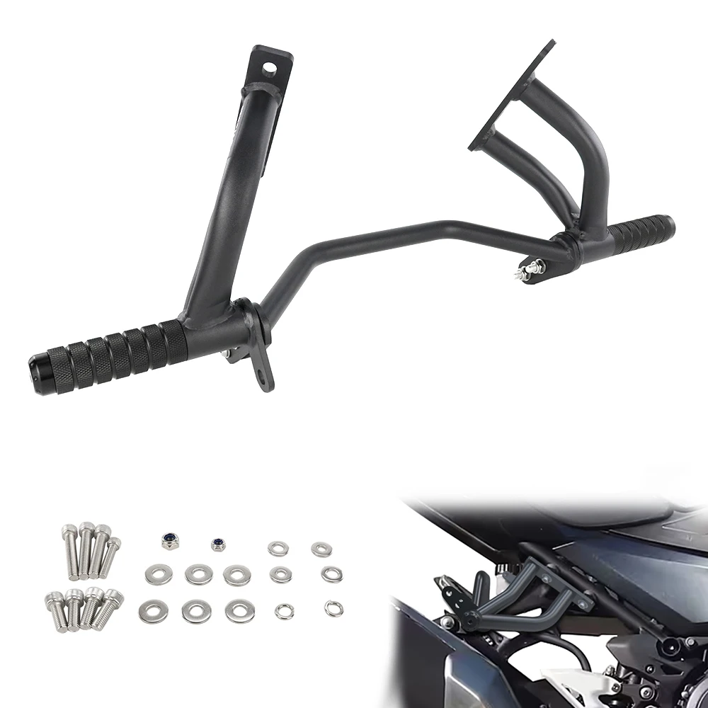 

Passenger Peg Guard Step Plate Stunt Protection For Kawasaki Ninja 400 500 Z400 2019-2025 Z500 Motorcycle Rear Footrests Subcage