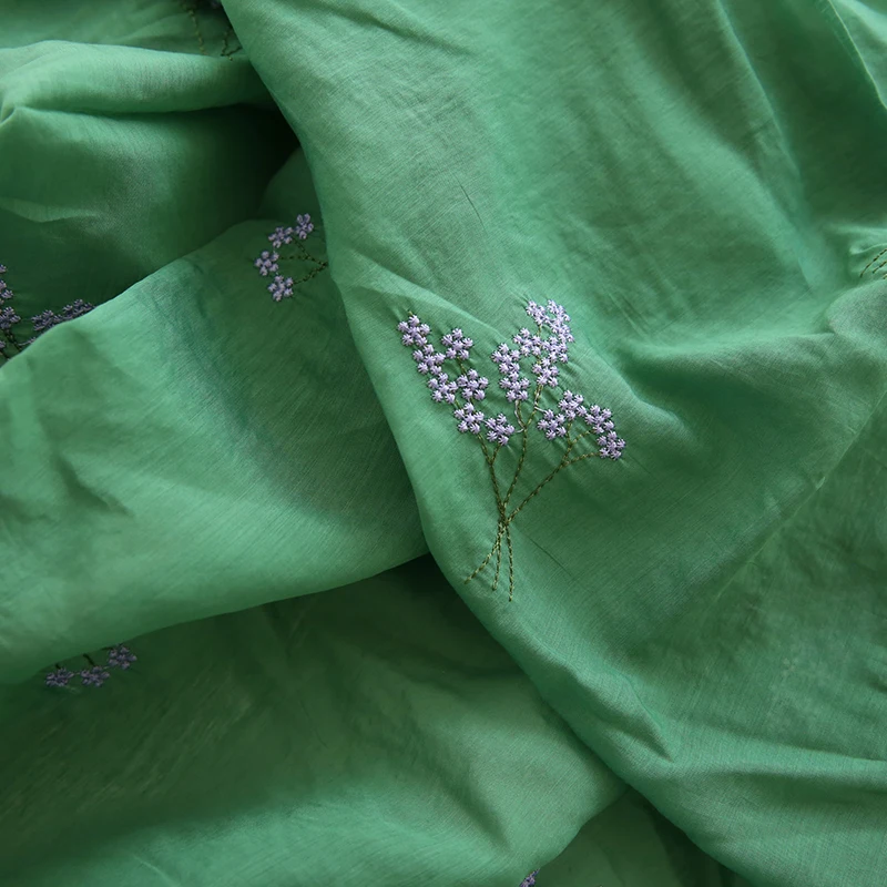 Yazlık koyu yeşil ipek nakışlı - Embroidery Canvas incelemesi ve fiyatı