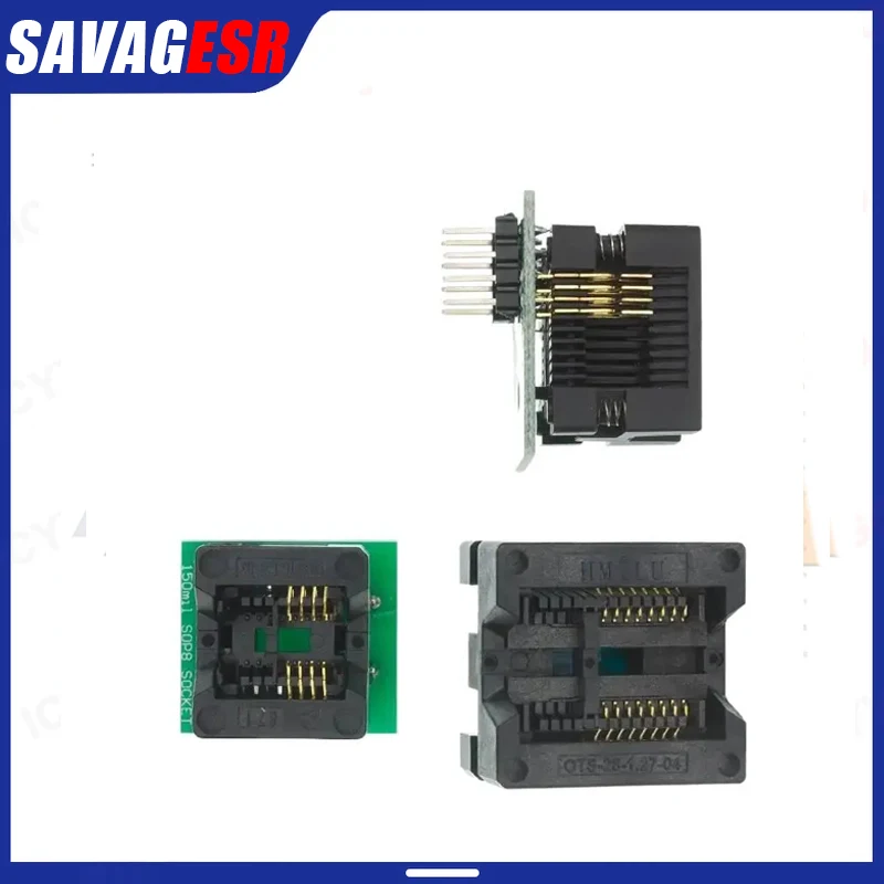 SOP16 to DIP8 Wide-body Seat Wide 150mil 200mil 208mil 300mil Programmer SOP8 Adapter Socket for EZP2010 EZP2013 CH341A IC test