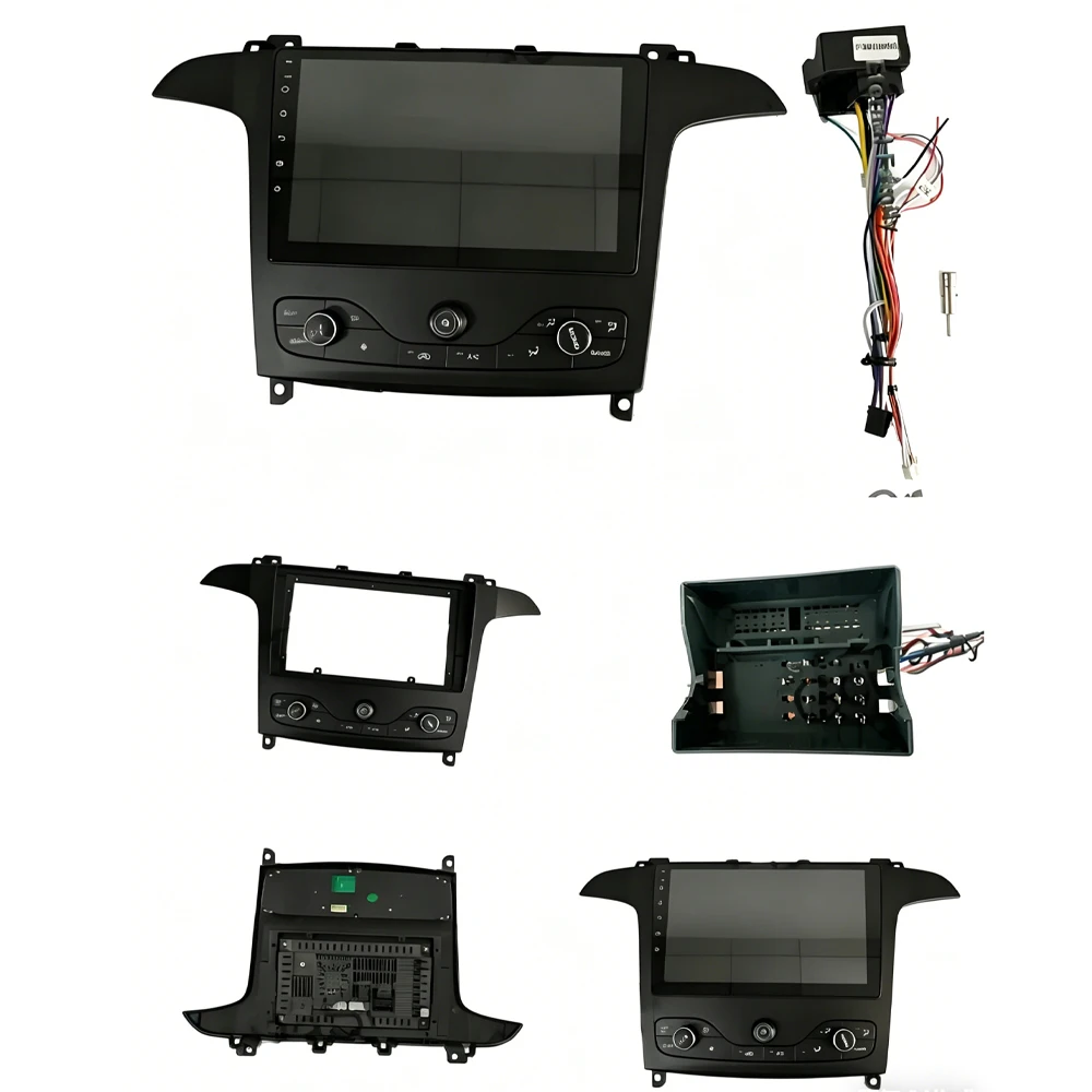 Car Radio For Ford S Max S-MAX 2006-2015 For Ford Galaxy 2014 Android Auto Stereo Multimedia Player Navigation GPS No 2din DVD