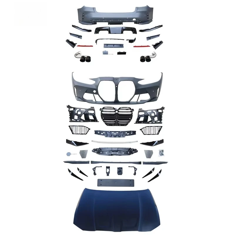 

Bodykit for 4 Series G26 2021+ M4 Style Full Body Kit Aluminum Hood Lightweight Upgrade Direct Bolt-On Fit