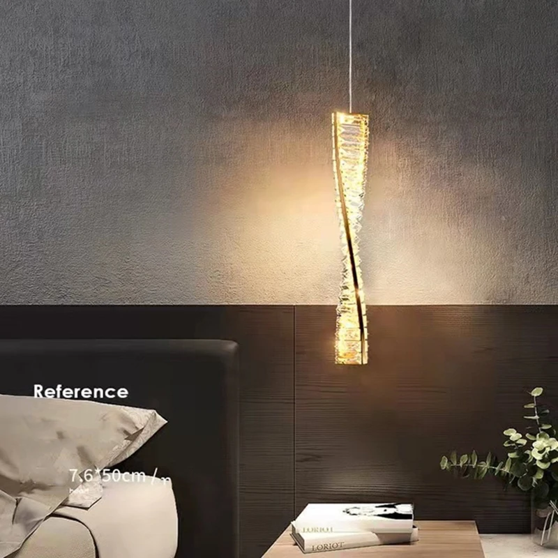 Modern Gold Chrome Luxury Crystal Wall Lamp Wall Lamp Led Light Living Room Bedroom TV Background Light Indoor Home Lighting