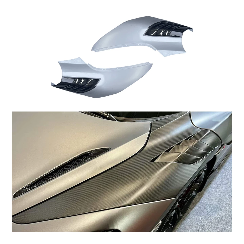 RY Style Dry Carbon Fiber  Body Kits Fenders for McLaren 720S 2017-2019 Stylish Custom Car Fenders