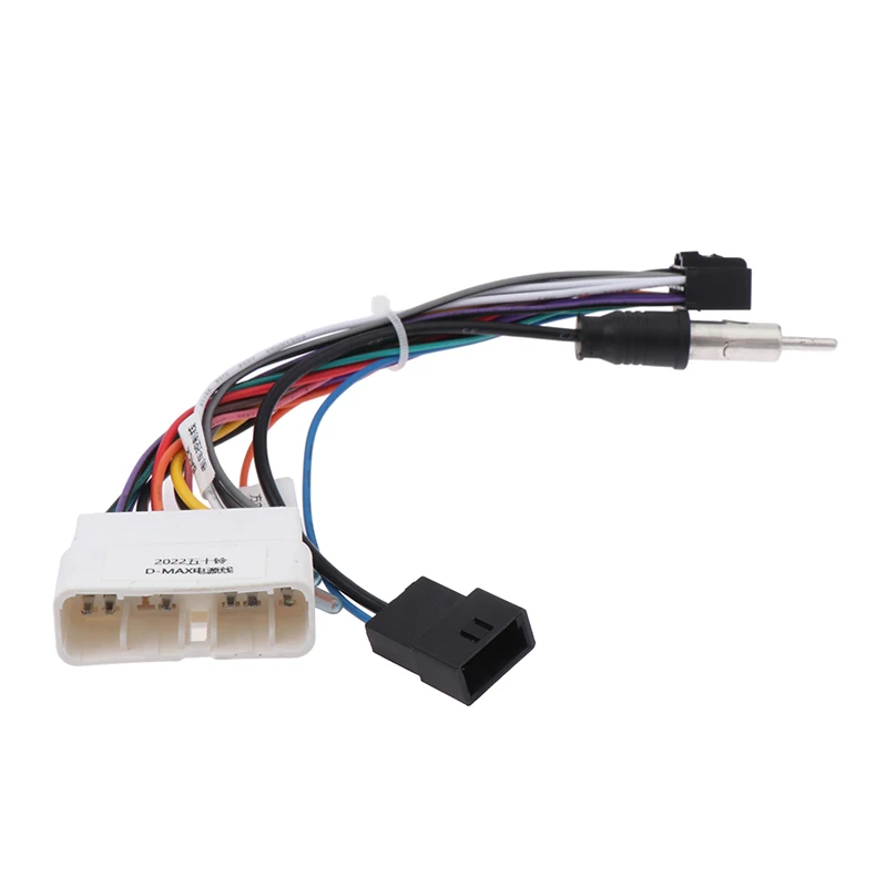 كابل ملاحة طاقة السيارة أندرويد 16PIN محول خط معدل لملحقات خط تسخير Isuzu D-Max