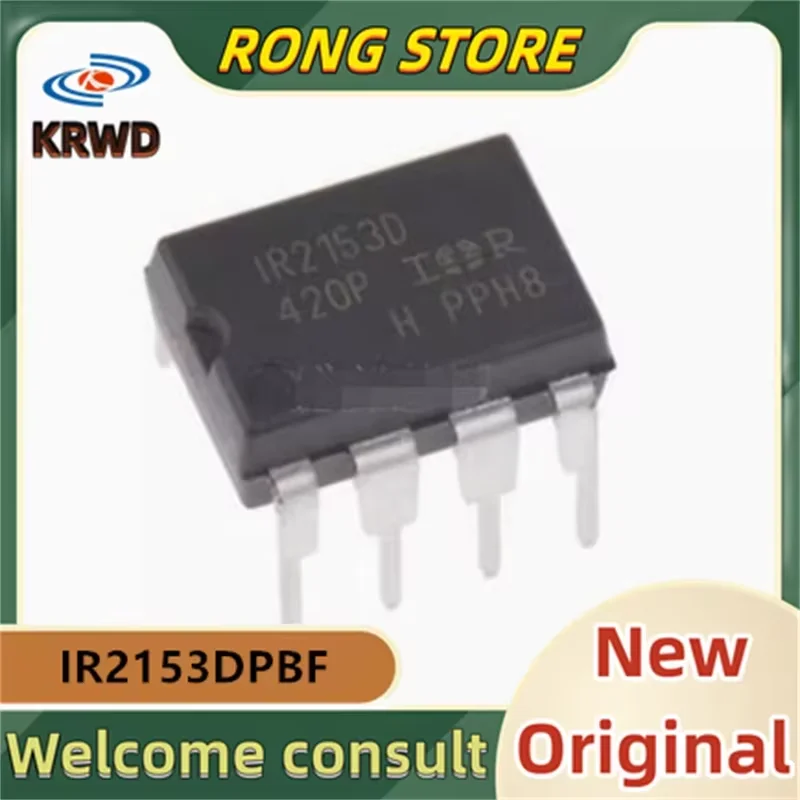 (5PCS) IR2153D New and Original Chip IC IR2153DPBF  IR2153  DIP8