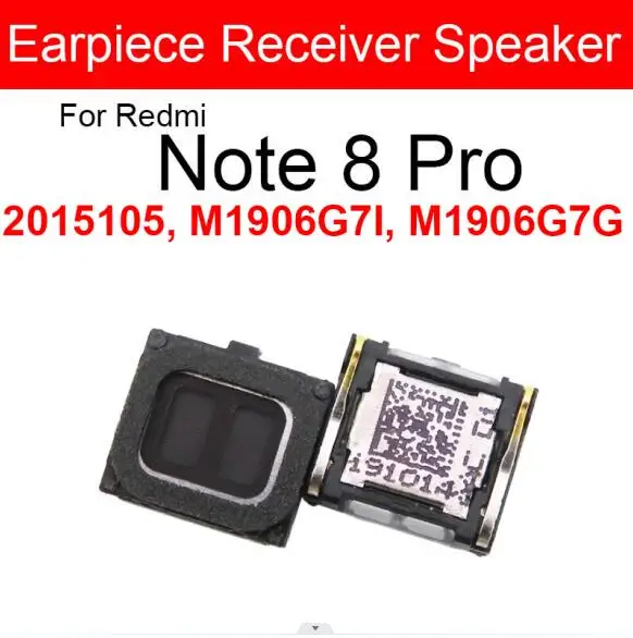 Built-in Earphone Top Ear Speaker For Xiaomi Redmi Note 7 8 9 Pro Max 7S 8T 9S Speaker Earpiece Receiver For Redmi 7A 8A 9A 9C