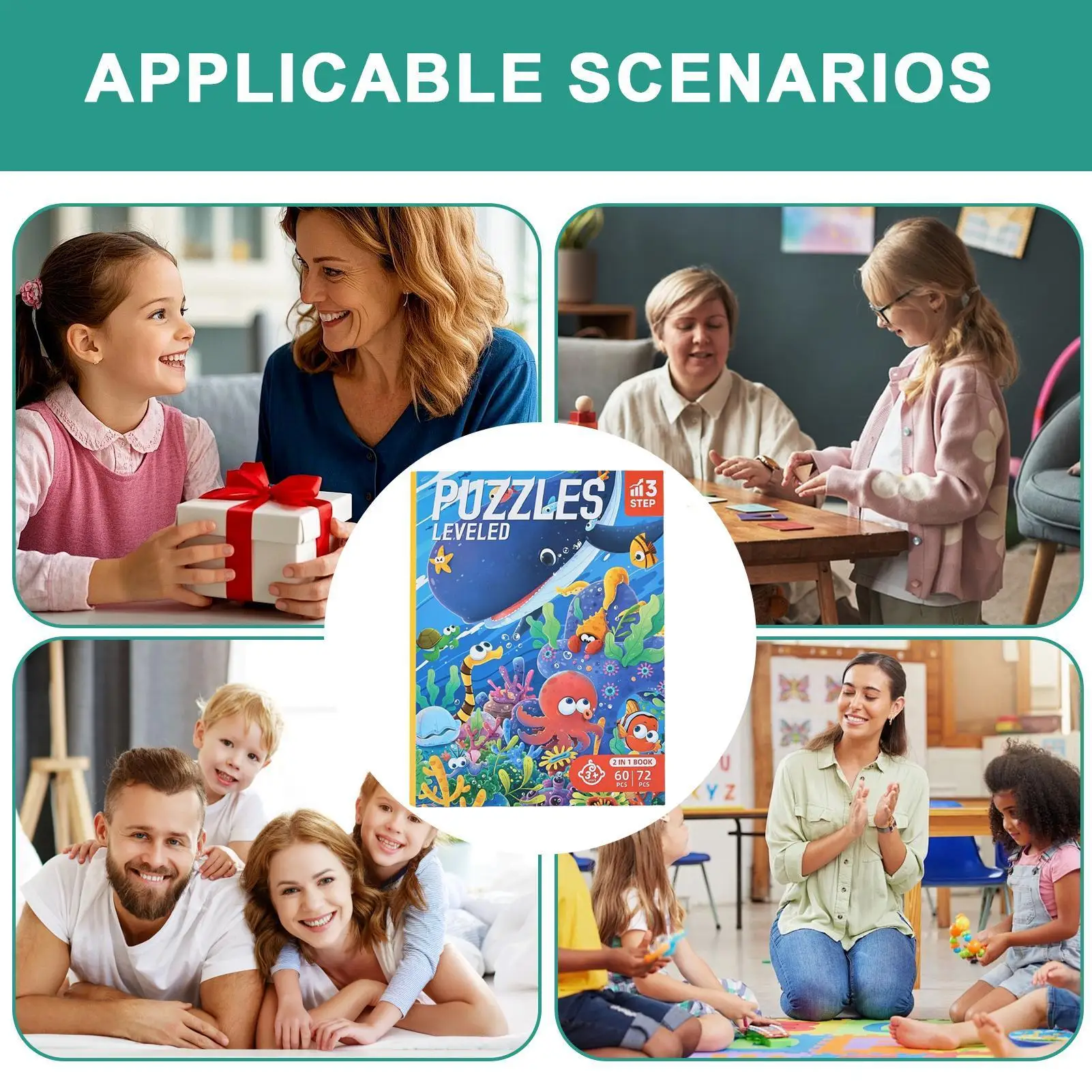 크리 에이 티브 자기 퍼즐 자기 여행 퍼즐 교육 장난감 어린이를위한 책 활동 게임 소년 소녀 도로 여행 자동차 타기