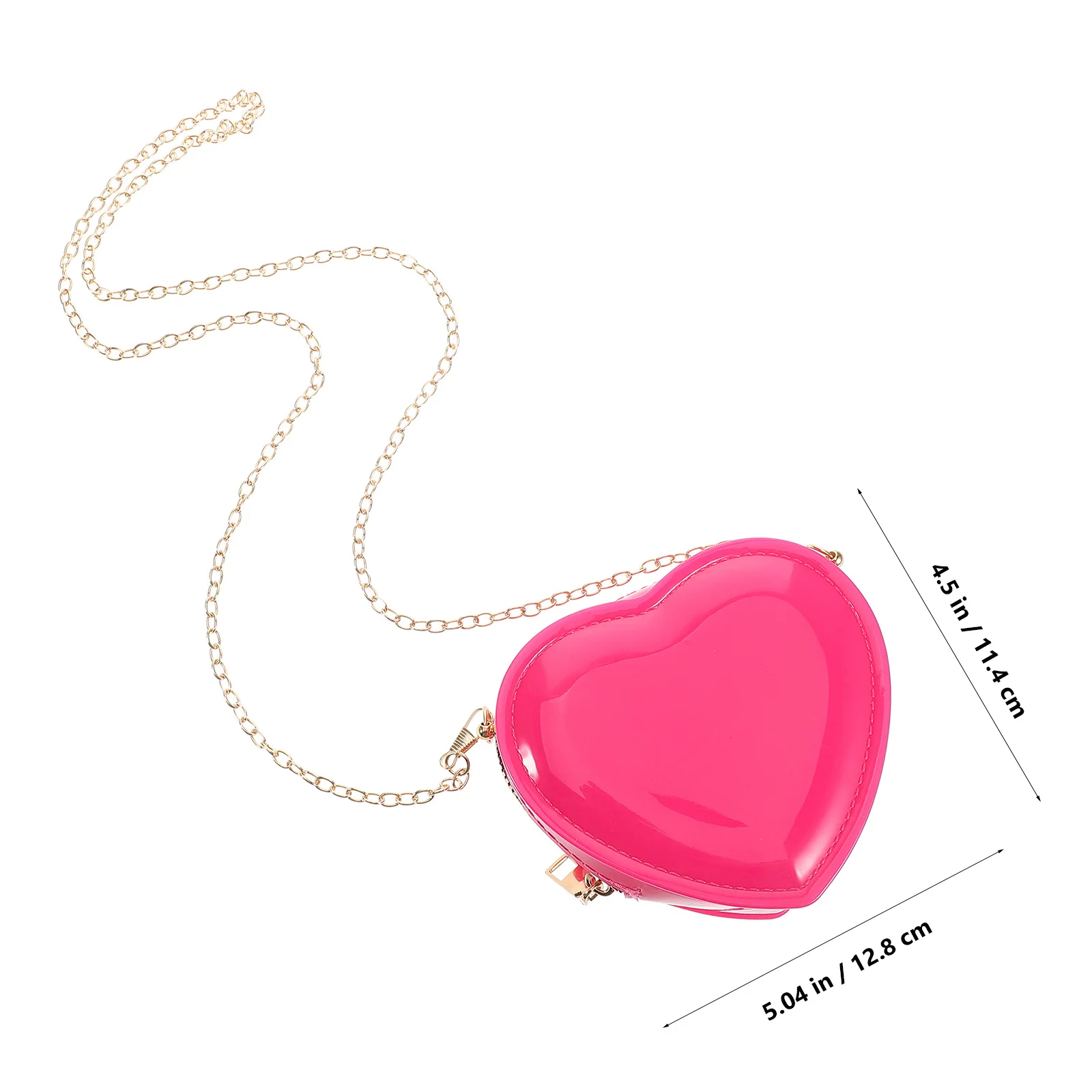Heart Shaped Coin Purse Mini Handbag for Women Cute Small Zipper Pouch for Makeup Lipstick Coins Keys Travel Party Daily Use