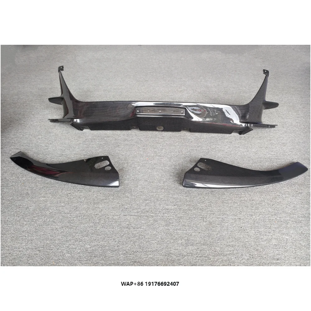 OEM style automotive parts for 812 GTS Spider Superfast dry carbon fiber automotive parts front lip and corner