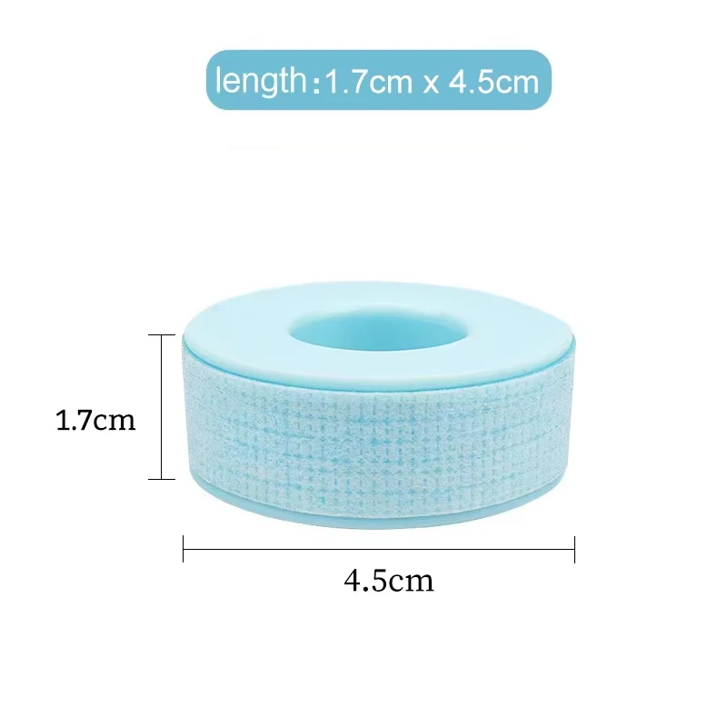 5 Stück Silikon-Gel-Wimpernband, sensitiv resistent, Vlies-Unteraugenpads, leicht abreißbar, Zubehör für Wimpernverlängerung – Detail 8