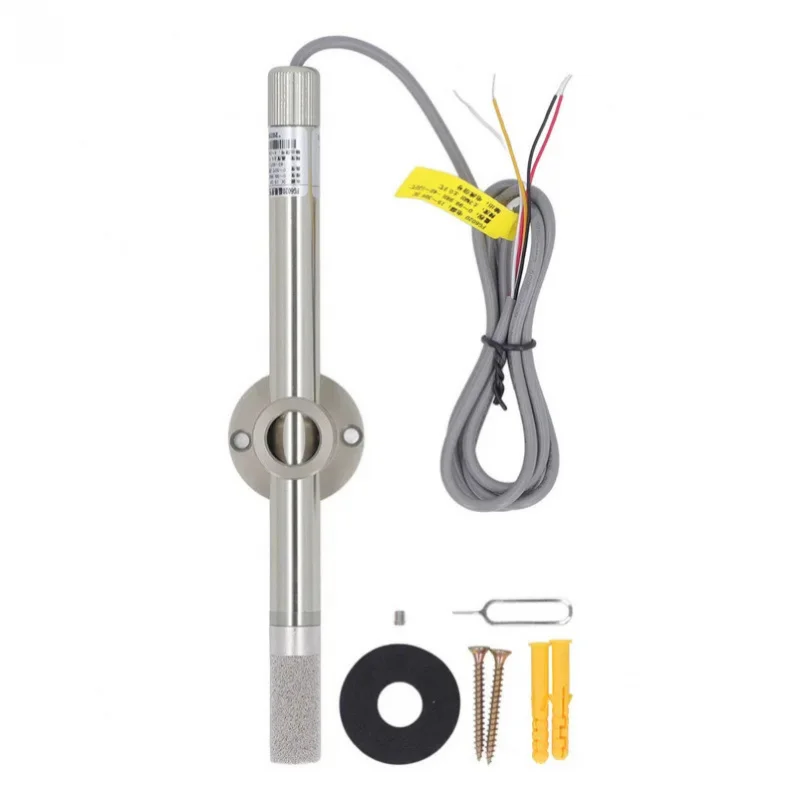 FG6020 Temperature Humidity Transmitter Sensor 4-20mA Output IP68 Waterproof 15-30V DC Probe for Industrial Use