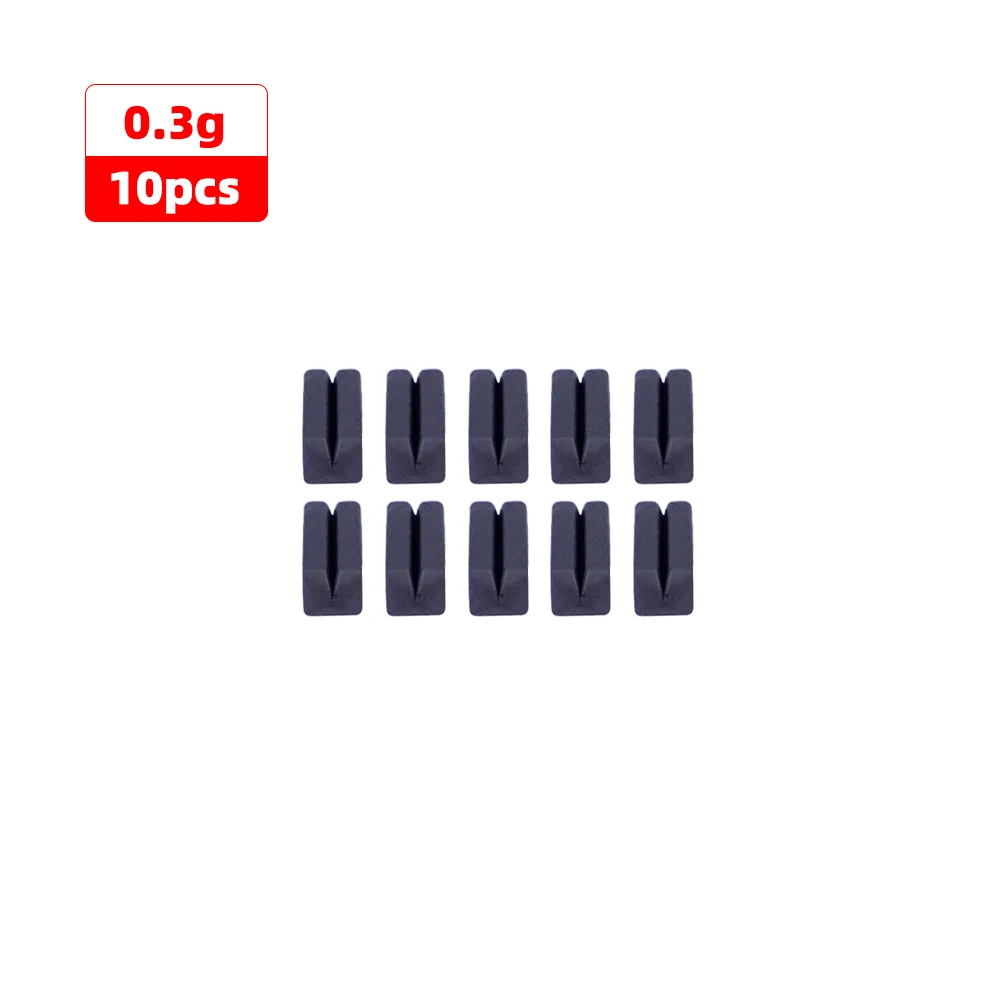 Hirisi AG210 10/20 Stuks Tungsten Quick Change Lijn Sinkers Gewichten Hoge Dichtheid Anti-Wirwar Terminal Visgerei voor Karpervissen Rigs