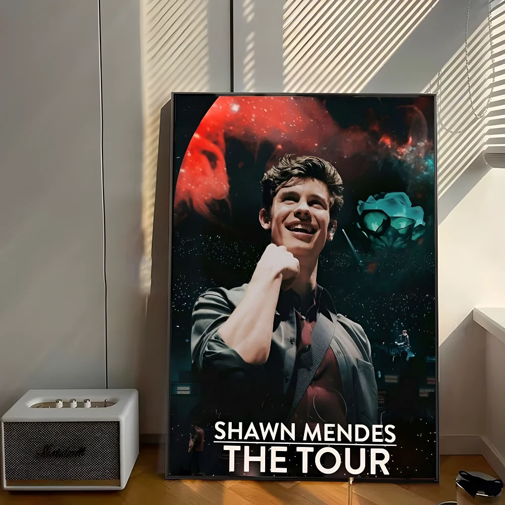 Singer S-Shawn M-Mendes Classic Movie Posters HD Quality Poster Wall Art Painting Study Nordic Home Decor