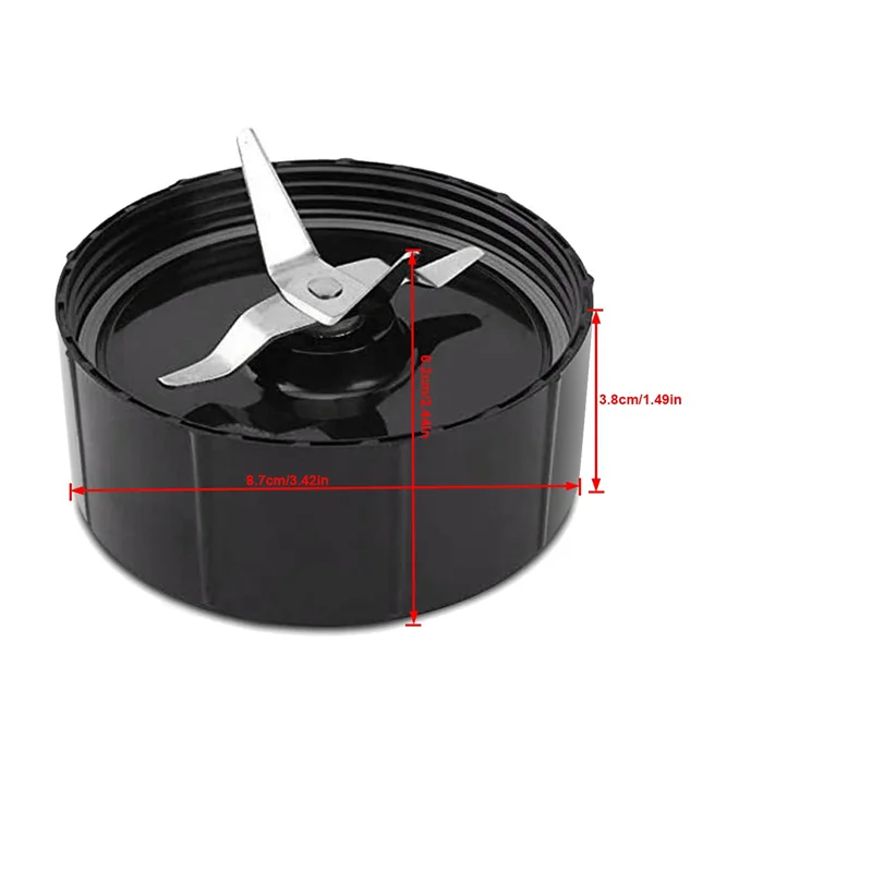 Lot de 2 lames croisées de rechange pour Magic Blender 250W, Ju479 et centre commercial, MB1001