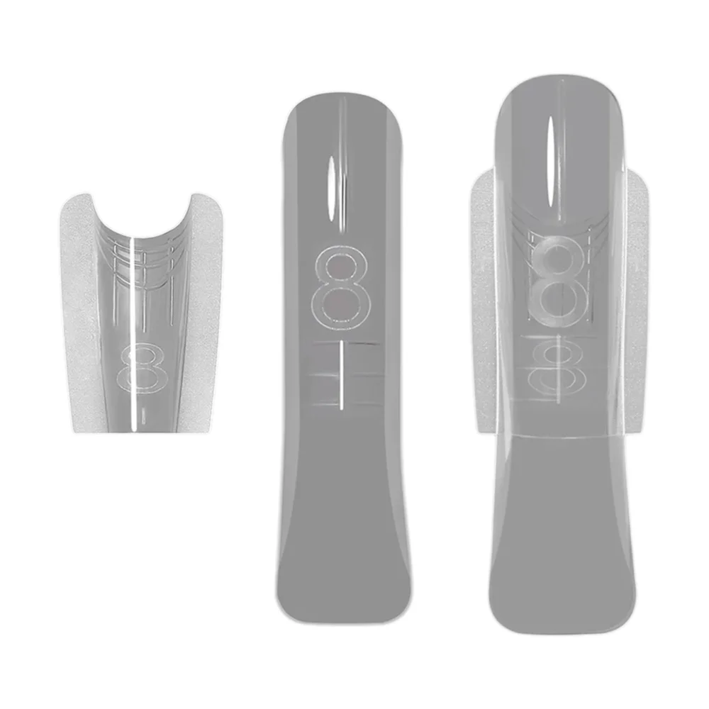 NIEUWE YOKEFELLOW & MR NAIL Sandwich Nail Form 240 stks 15 size Vierkante Nail Extensions Top & Bottom Form Set voor Quick Nail Extensions - afbeelding 2