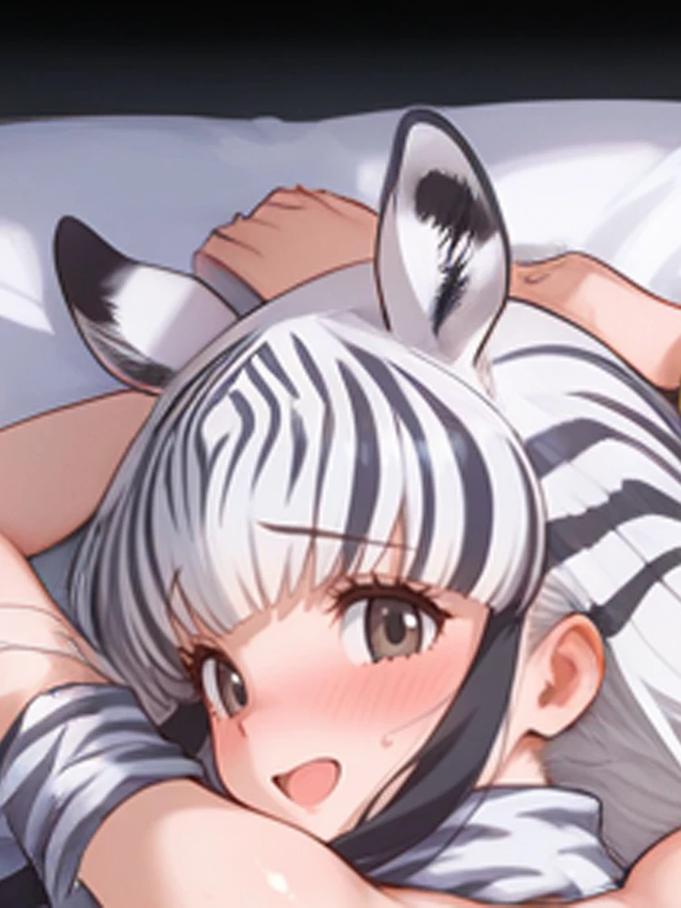 Dakimakura Anime Pillow Cover Mountain Zebra Double Sided HD Print 2WAY Life Size Anime Body Pillowcase Gifts